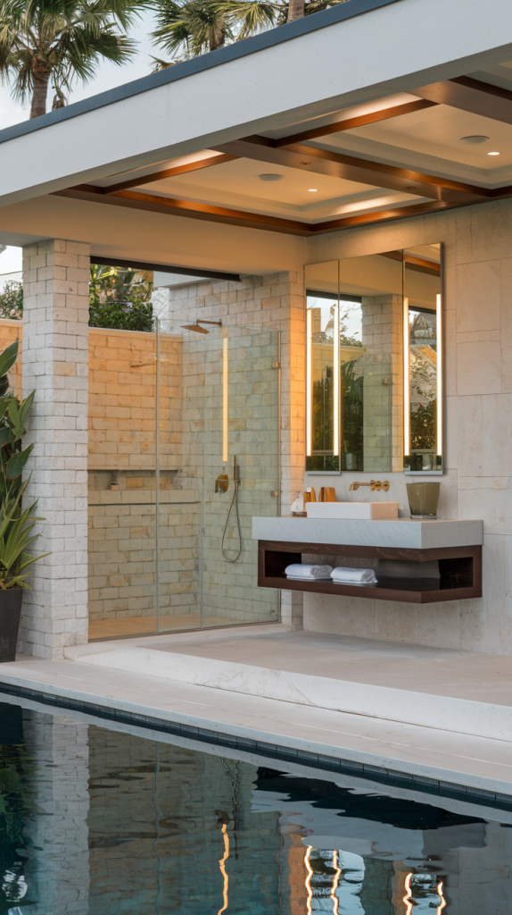 Upgrade Your Outdoor Space: 32 Inspiring Pool Pavilion Ideas