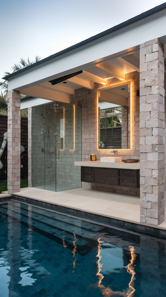 Upgrade Your Outdoor Space: 32 Inspiring Pool Pavilion Ideas
