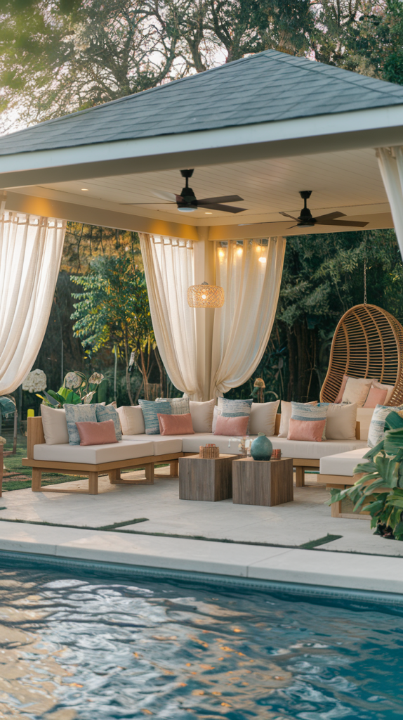 Upgrade Your Outdoor Space: 32 Inspiring Pool Pavilion Ideas