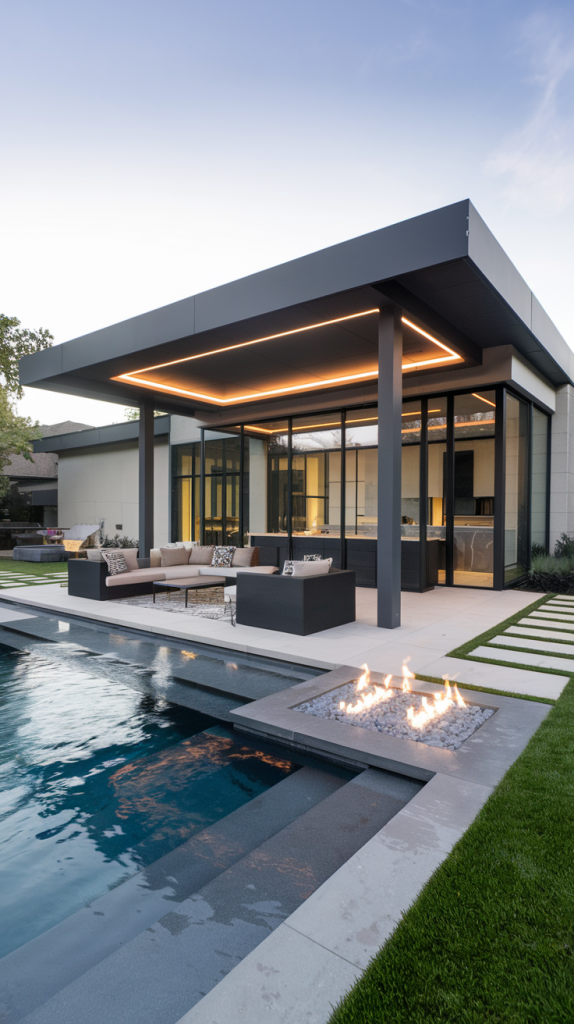 Upgrade Your Outdoor Space: 32 Inspiring Pool Pavilion Ideas