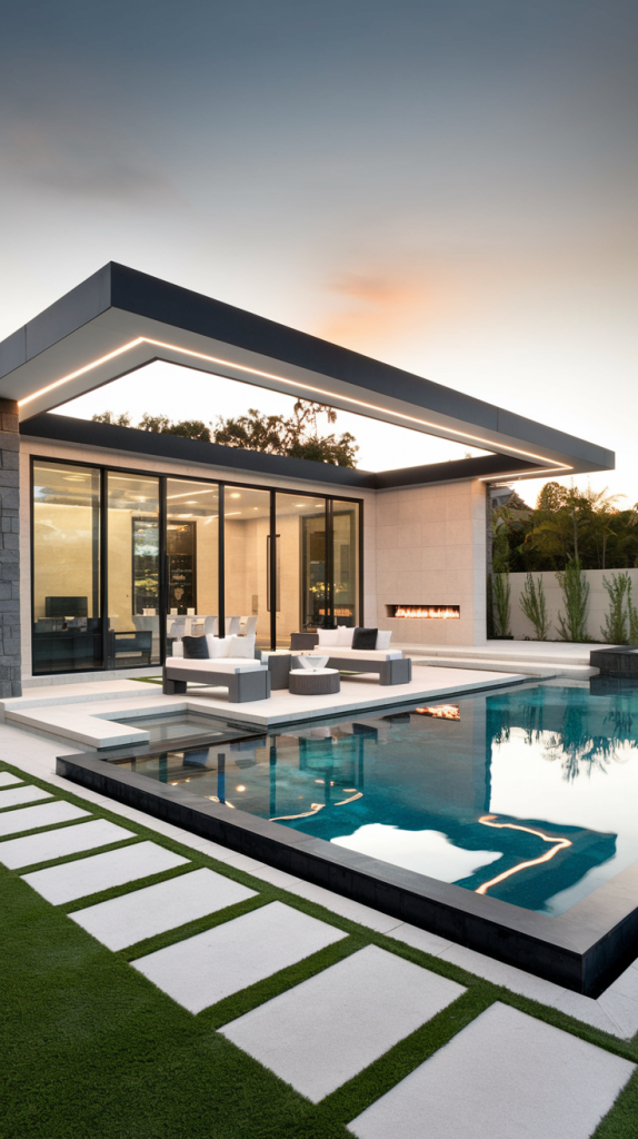 Upgrade Your Outdoor Space: 32 Inspiring Pool Pavilion Ideas