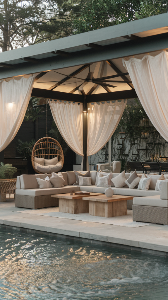 Upgrade Your Outdoor Space: 32 Inspiring Pool Pavilion Ideas