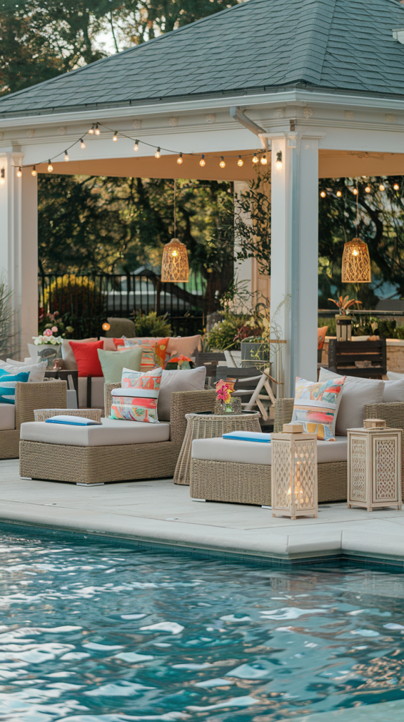 Upgrade Your Outdoor Space: 32 Inspiring Pool Pavilion Ideas