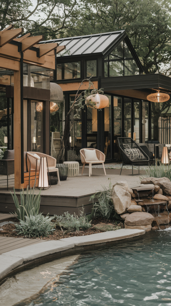 Upgrade Your Outdoor Space: 32 Inspiring Pool Pavilion Ideas