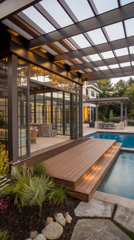 Upgrade Your Outdoor Space: 32 Inspiring Pool Pavilion Ideas