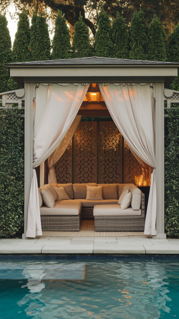 Upgrade Your Outdoor Space: 32 Inspiring Pool Pavilion Ideas