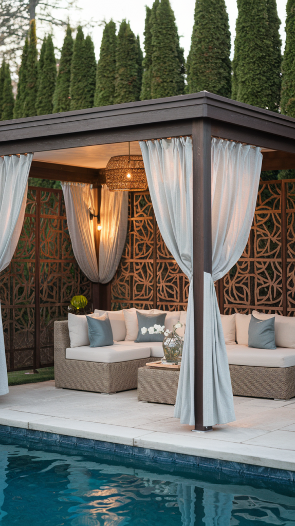 Upgrade Your Outdoor Space: 32 Inspiring Pool Pavilion Ideas
