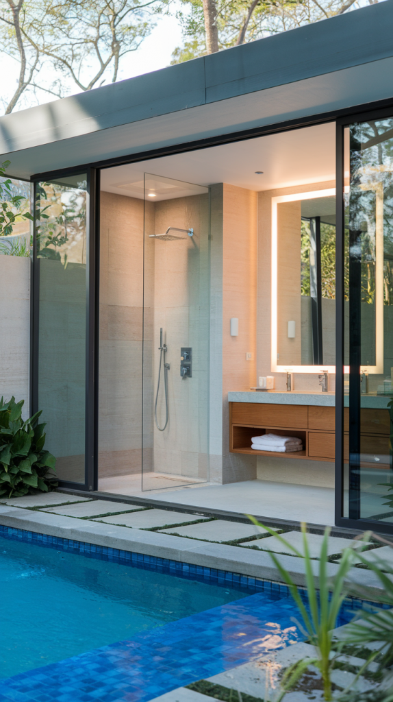 Upgrade Your Outdoor Space: 32 Inspiring Pool Pavilion Ideas