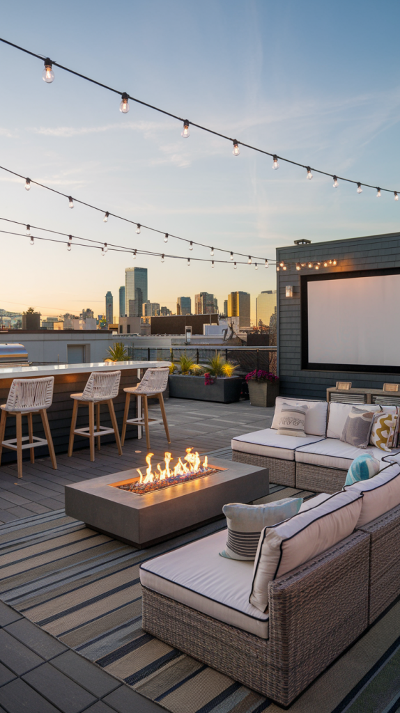 Rooftop Retreats: 30 Creative Terrace Designs to Maximize Your Skyline Views