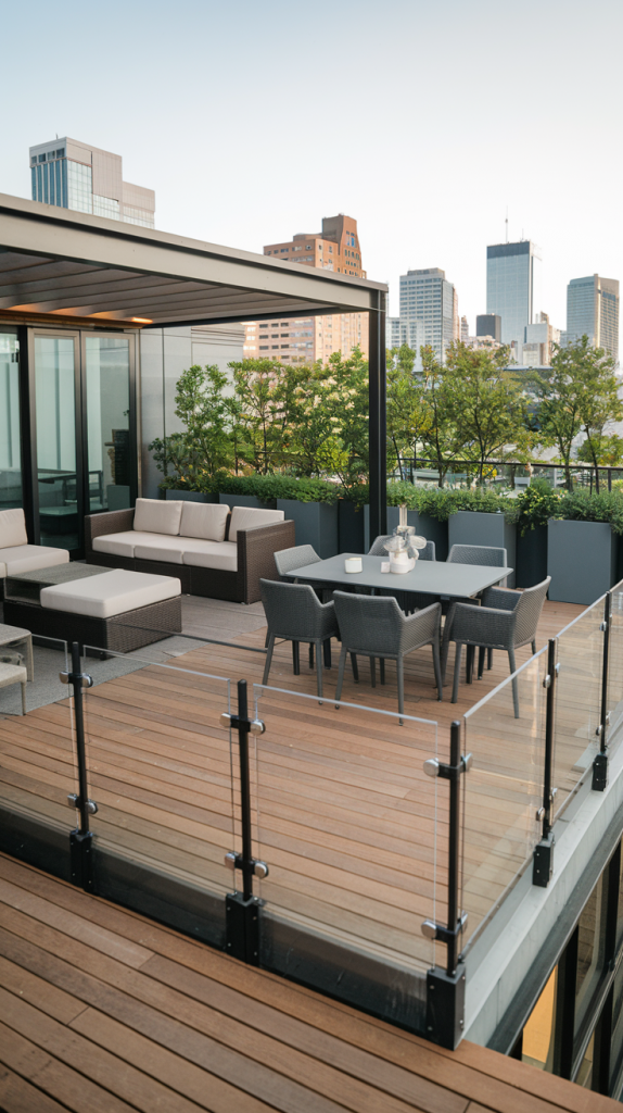 Rooftop Retreats: 30 Creative Terrace Designs to Maximize Your Skyline Views