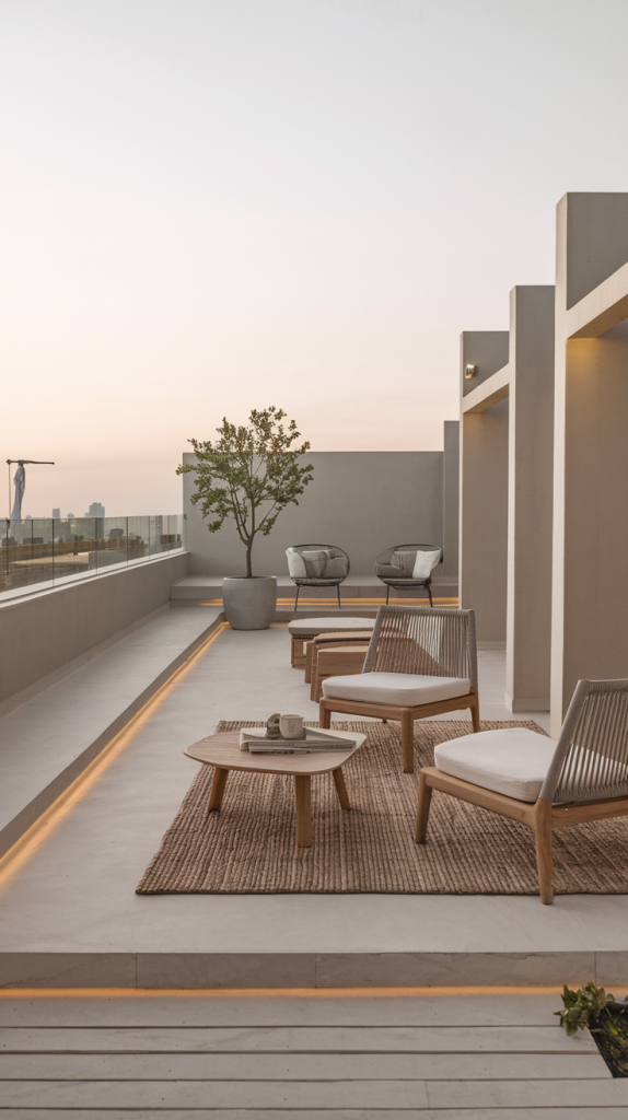 Rooftop Retreats: 30 Creative Terrace Designs to Maximize Your Skyline Views