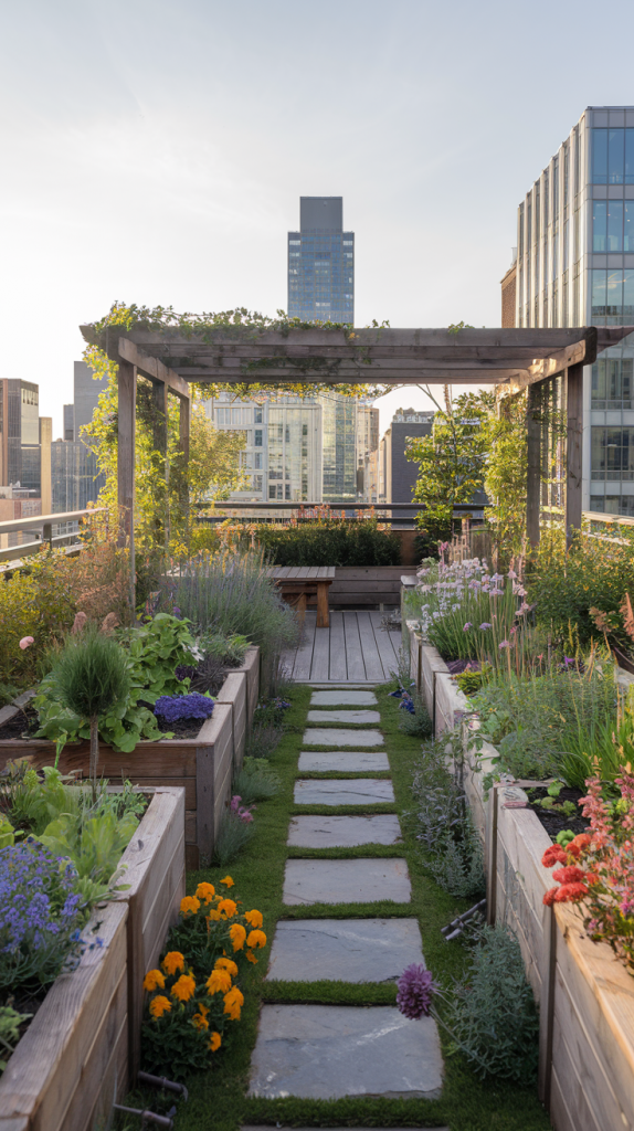 Rooftop Retreats: 30 Creative Terrace Designs to Maximize Your Skyline Views
