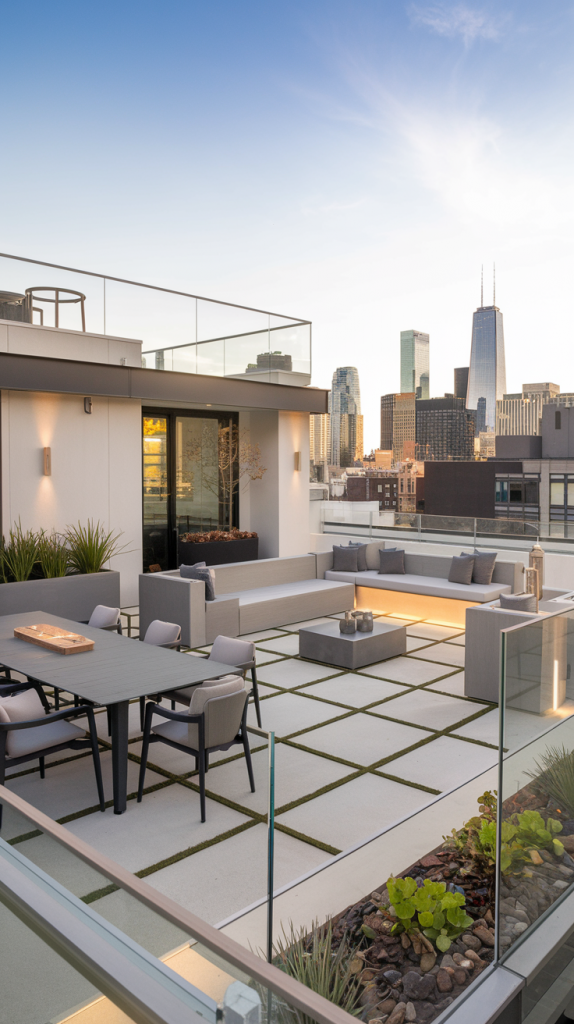 Rooftop Retreats: 30 Creative Terrace Designs to Maximize Your Skyline Views