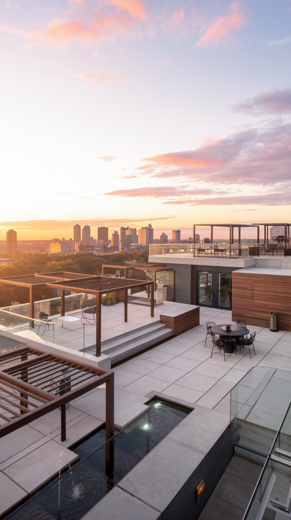 Rooftop Retreats: 30 Creative Terrace Designs to Maximize Your Skyline Views