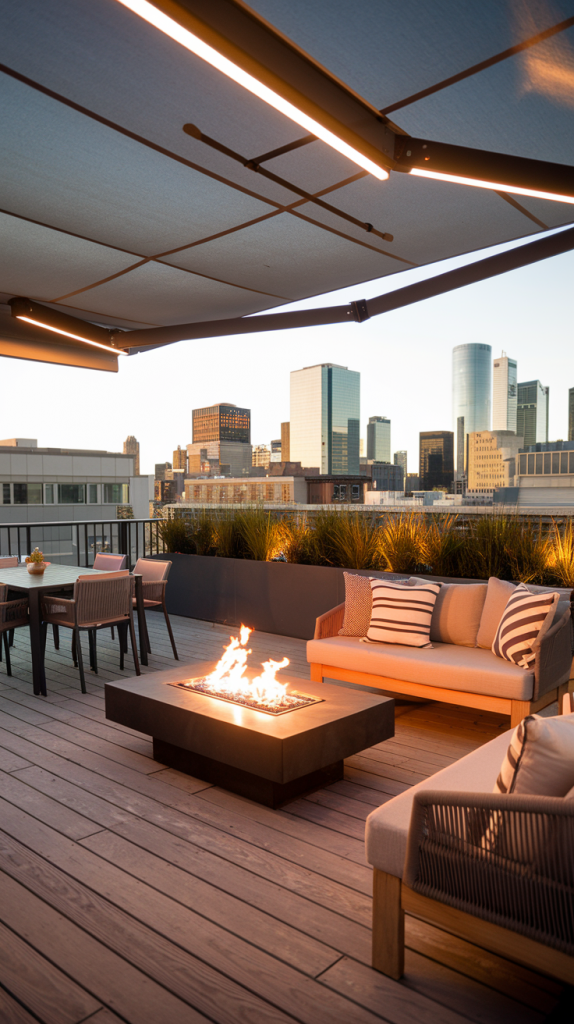 Rooftop Retreats: 30 Creative Terrace Designs to Maximize Your Skyline Views
