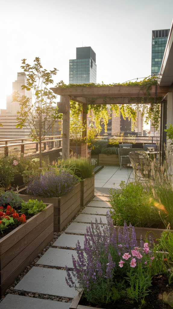 Rooftop Retreats: 30 Creative Terrace Designs to Maximize Your Skyline Views
