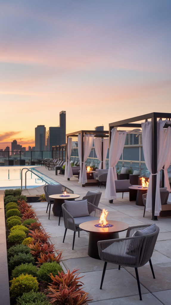 Rooftop Retreats: 30 Creative Terrace Designs to Maximize Your Skyline Views