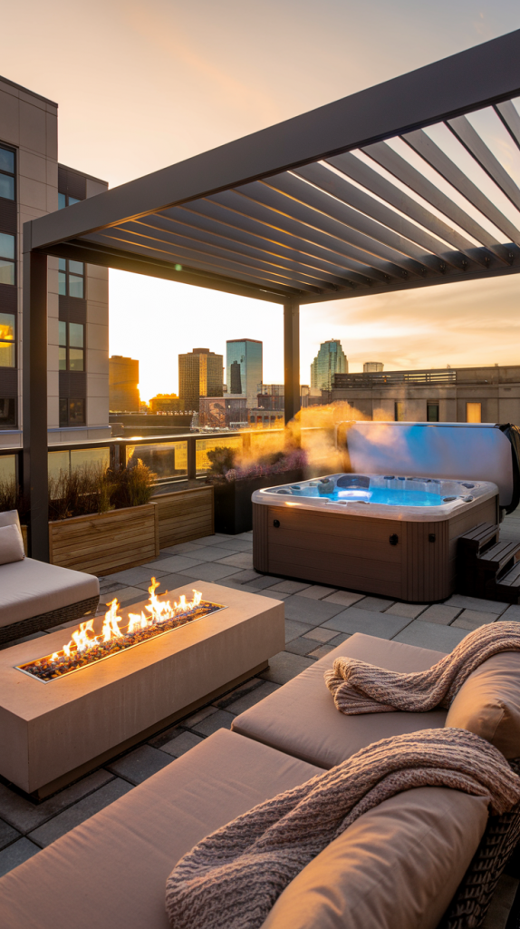Rooftop Retreats: 30 Creative Terrace Designs to Maximize Your Skyline Views