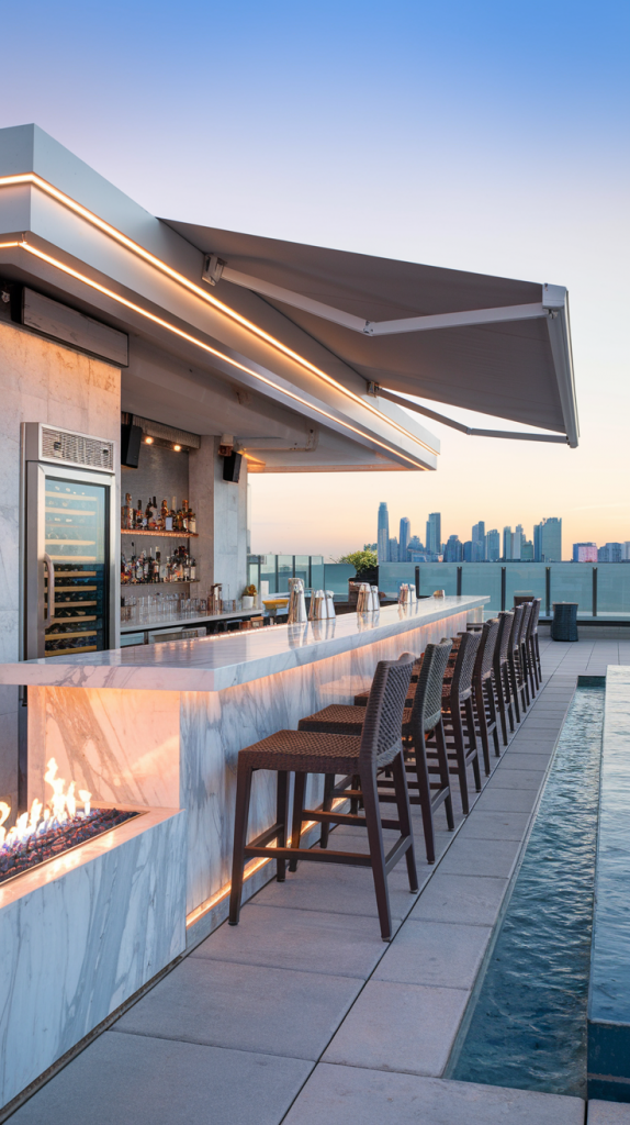 Rooftop Retreats: 30 Creative Terrace Designs to Maximize Your Skyline Views