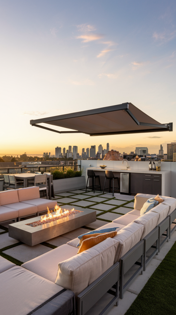 Rooftop Retreats: 30 Creative Terrace Designs to Maximize Your Skyline Views