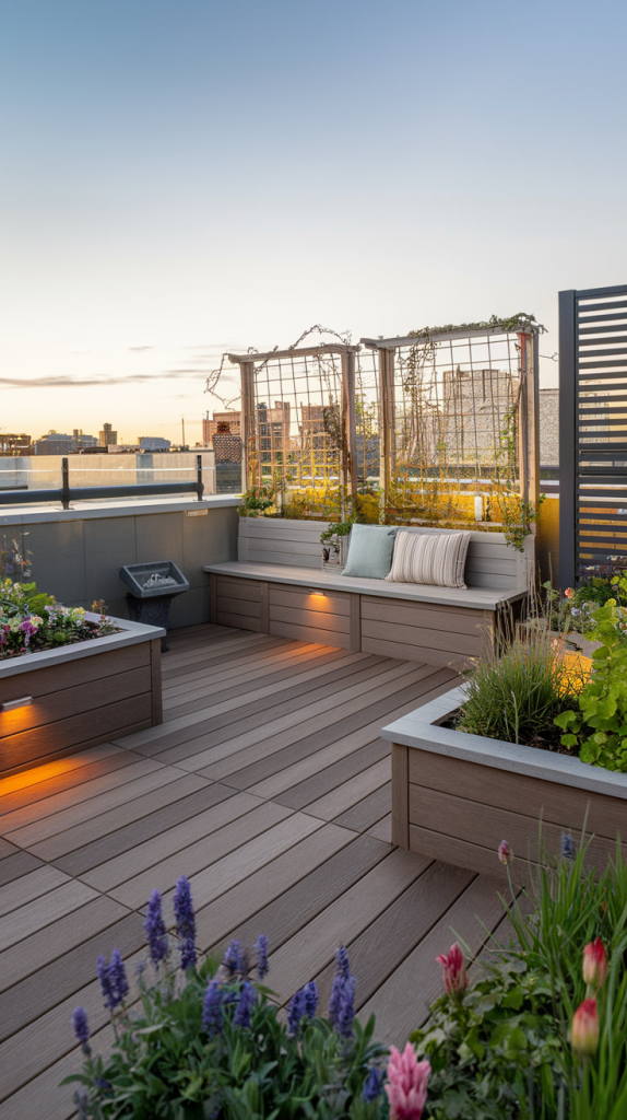 Rooftop Retreats: 30 Creative Terrace Designs to Maximize Your Skyline Views