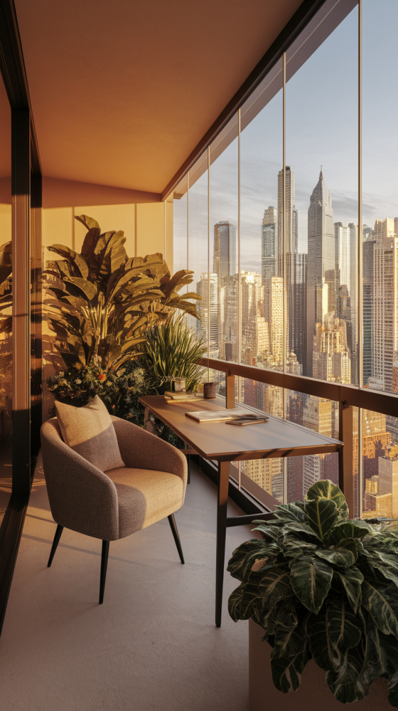 Small to Spacious: 32 Balcony Workspace Ideas for Every Lifestyle