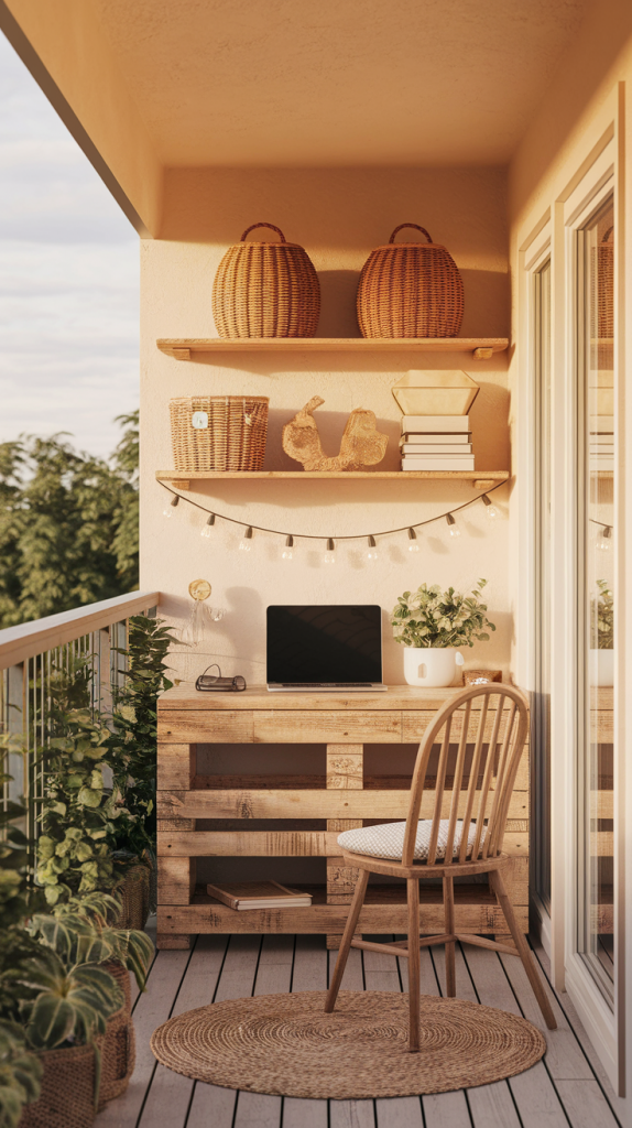 Small to Spacious: 32 Balcony Workspace Ideas for Every Lifestyle