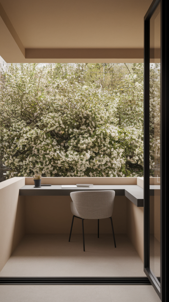 Small to Spacious: 32 Balcony Workspace Ideas for Every Lifestyle