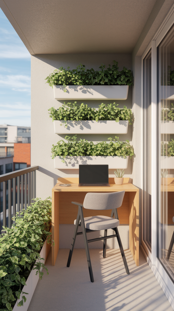 Small to Spacious: 32 Balcony Workspace Ideas for Every Lifestyle