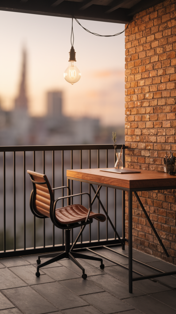 Small to Spacious: 32 Balcony Workspace Ideas for Every Lifestyle