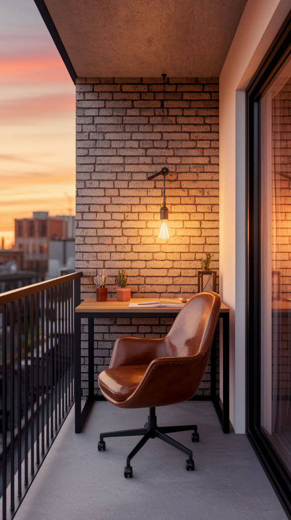 Small to Spacious: 32 Balcony Workspace Ideas for Every Lifestyle