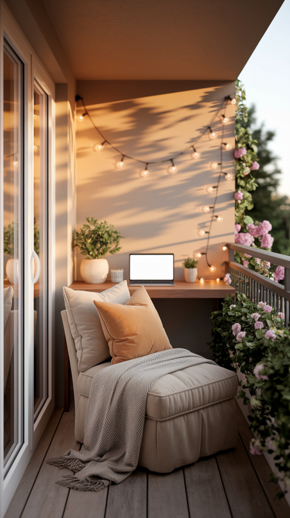 Small to Spacious: 32 Balcony Workspace Ideas for Every Lifestyle
