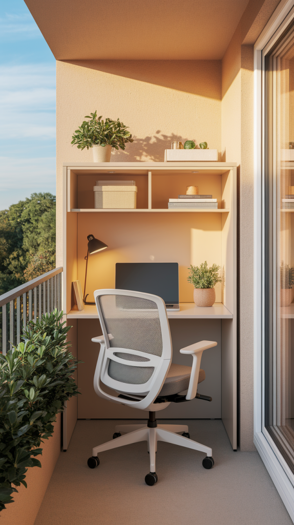 Small to Spacious: 32 Balcony Workspace Ideas for Every Lifestyle
