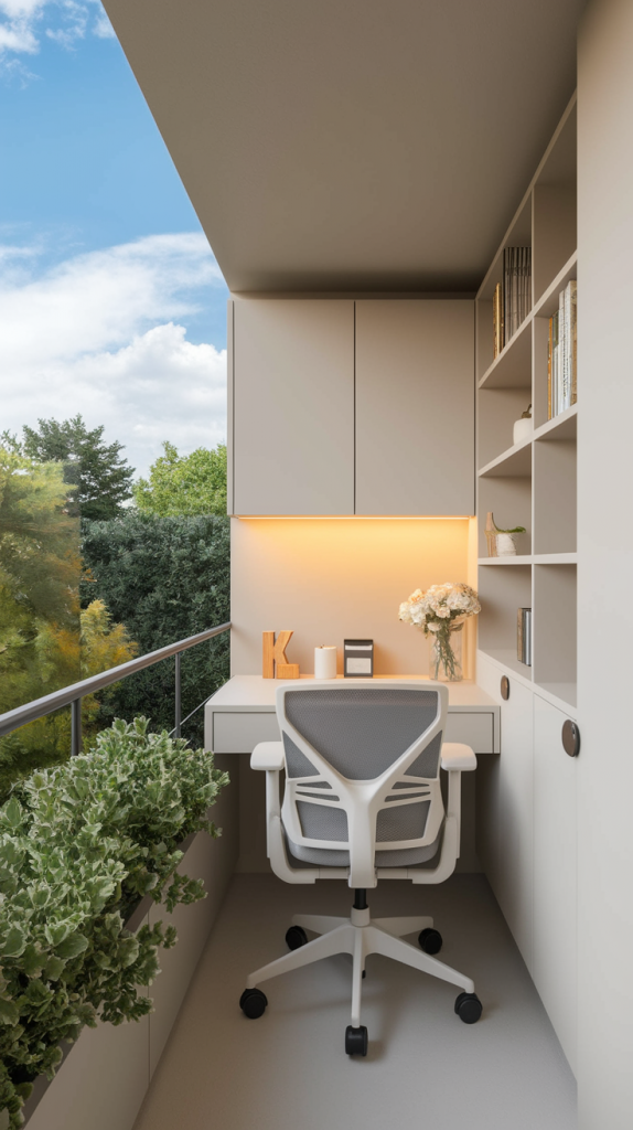 Small to Spacious: 32 Balcony Workspace Ideas for Every Lifestyle