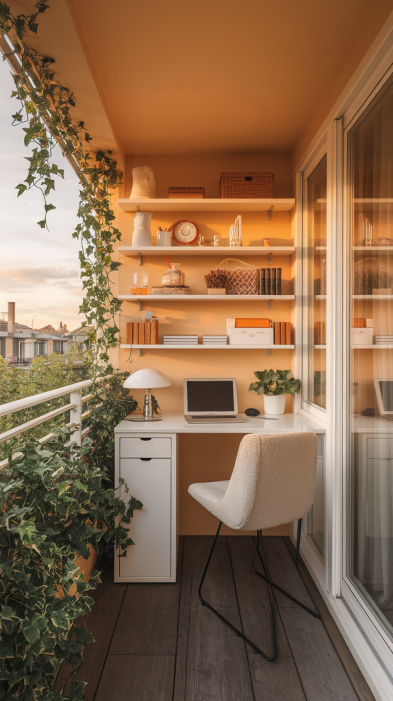 Small to Spacious: 32 Balcony Workspace Ideas for Every Lifestyle