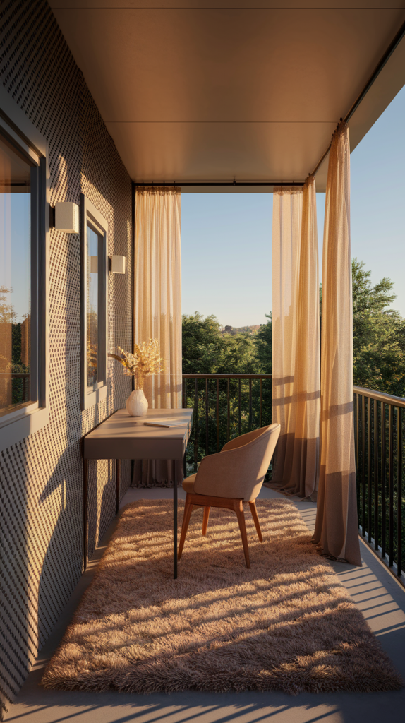 Small to Spacious: 32 Balcony Workspace Ideas for Every Lifestyle