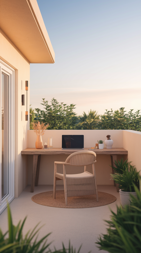 Small to Spacious: 32 Balcony Workspace Ideas for Every Lifestyle