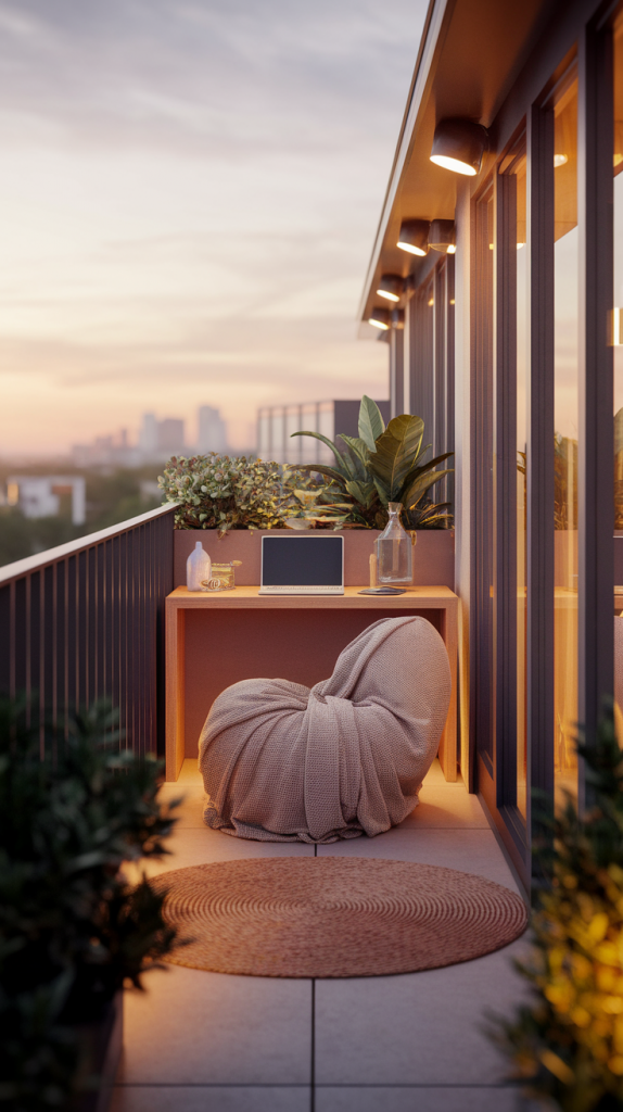 Small to Spacious: 32 Balcony Workspace Ideas for Every Lifestyle