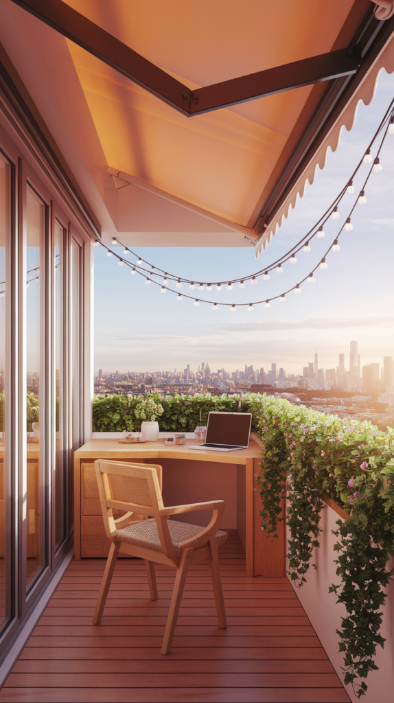 Small to Spacious: 32 Balcony Workspace Ideas for Every Lifestyle