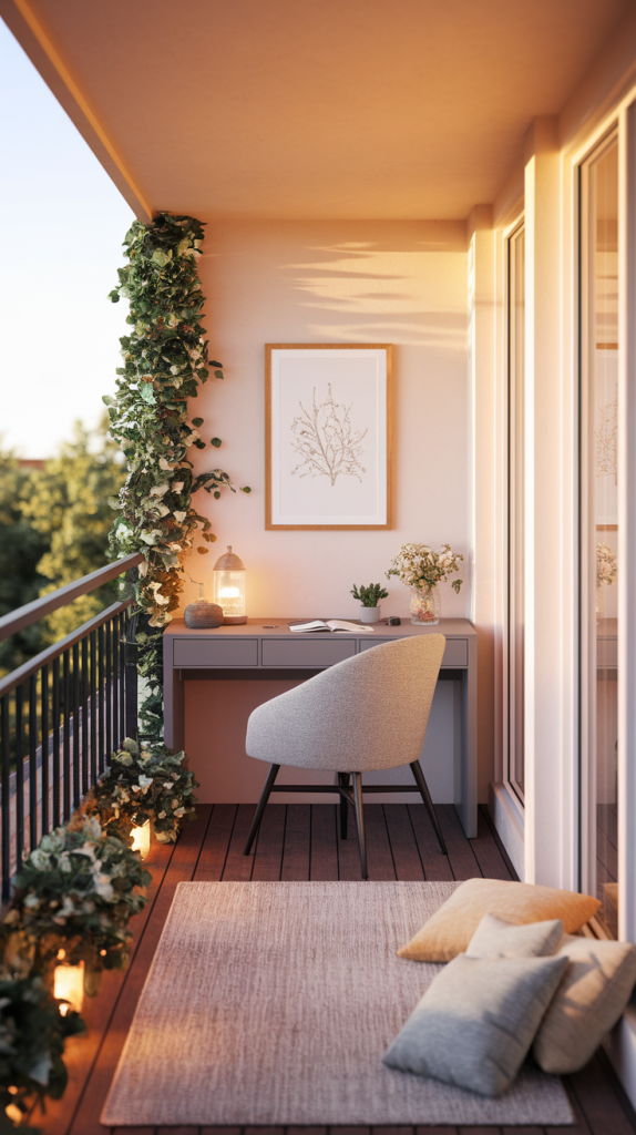 Small to Spacious: 32 Balcony Workspace Ideas for Every Lifestyle