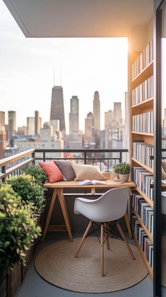 Small to Spacious: 32 Balcony Workspace Ideas for Every Lifestyle