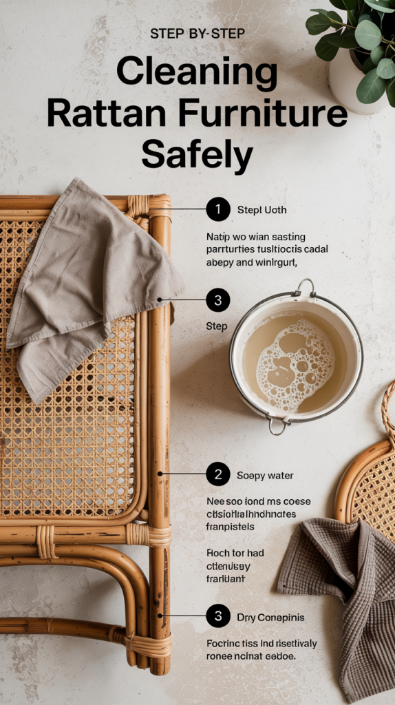 How to Clean Rattan Summer Furniture Without Damage in 2025?