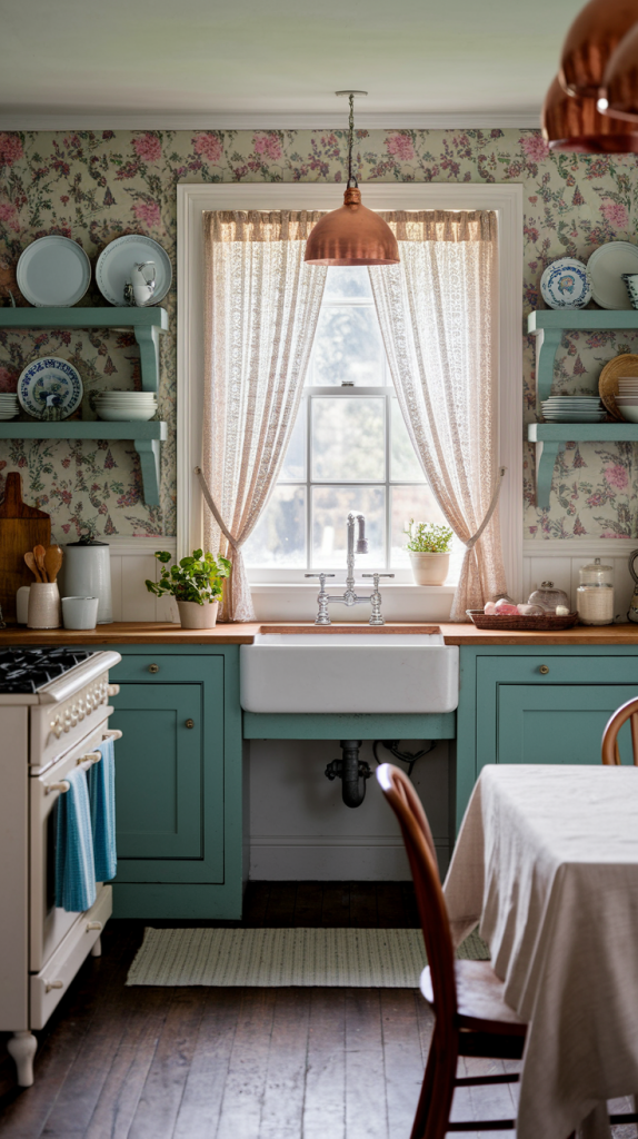From Vintage Charm to Modern Whimsy: 30 Cottage Core Kitchen Inspirations You’ll Love