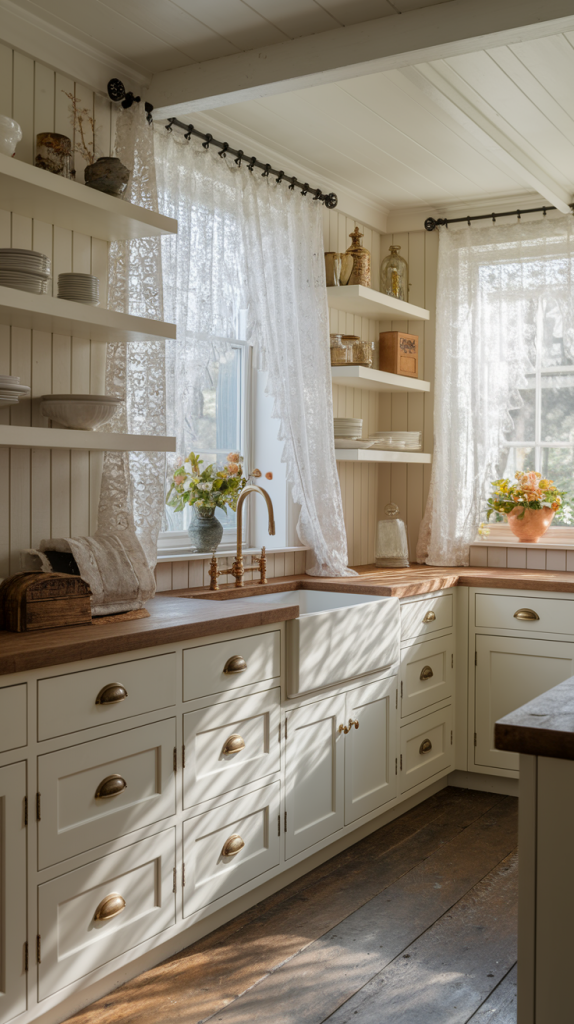 From Vintage Charm to Modern Whimsy: 30 Cottage Core Kitchen Inspirations You’ll Love
