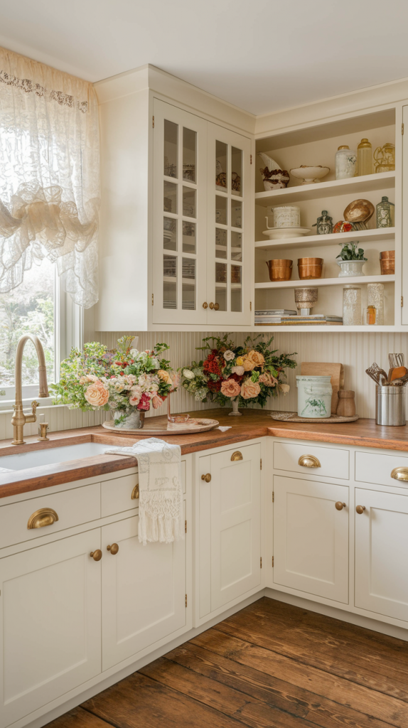 From Vintage Charm to Modern Whimsy: 30 Cottage Core Kitchen Inspirations You’ll Love