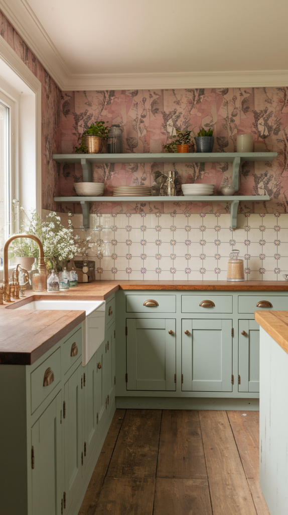From Vintage Charm to Modern Whimsy: 30 Cottage Core Kitchen Inspirations You’ll Love