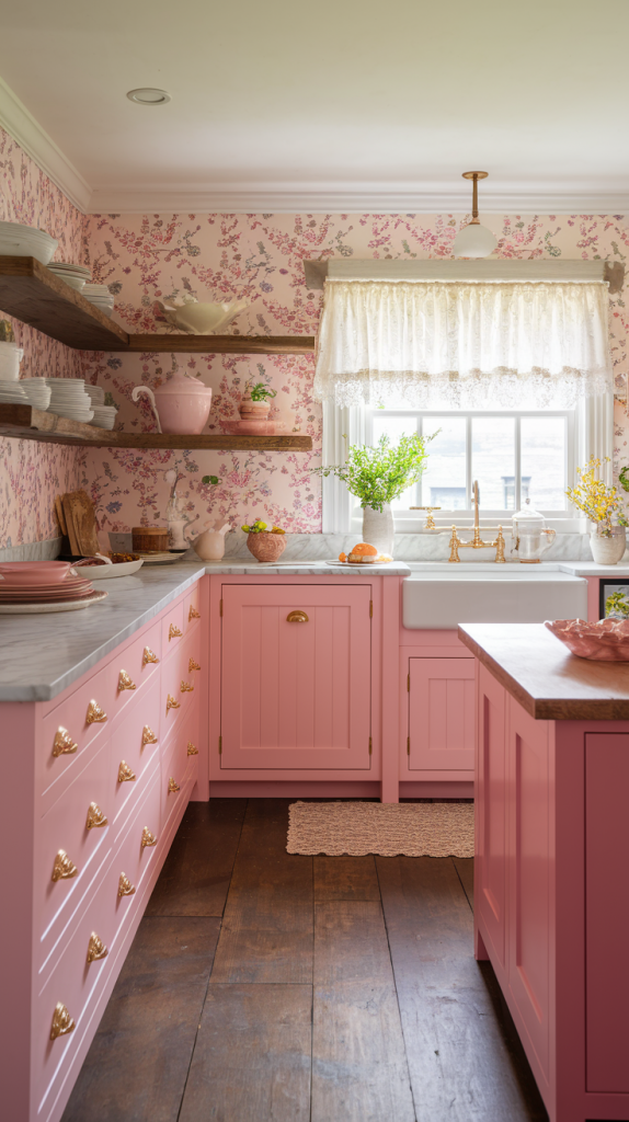 From Vintage Charm to Modern Whimsy: 30 Cottage Core Kitchen Inspirations You’ll Love