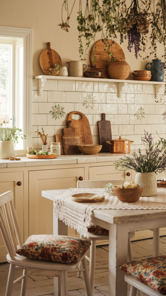 From Vintage Charm to Modern Whimsy: 30 Cottage Core Kitchen Inspirations You’ll Love