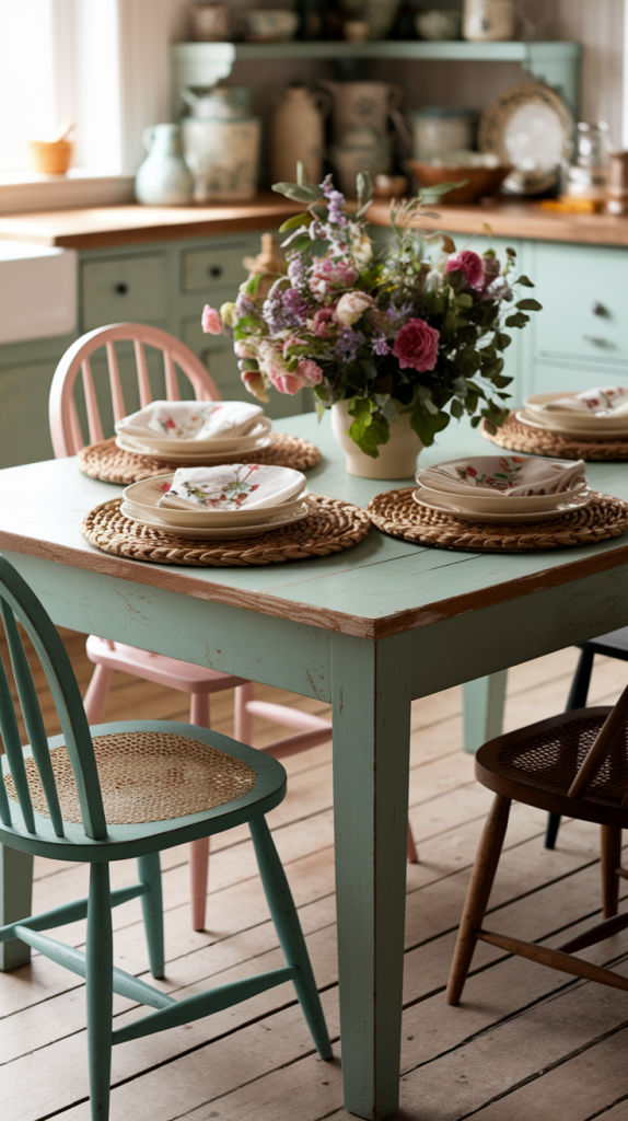 From Vintage Charm to Modern Whimsy: 30 Cottage Core Kitchen Inspirations You’ll Love