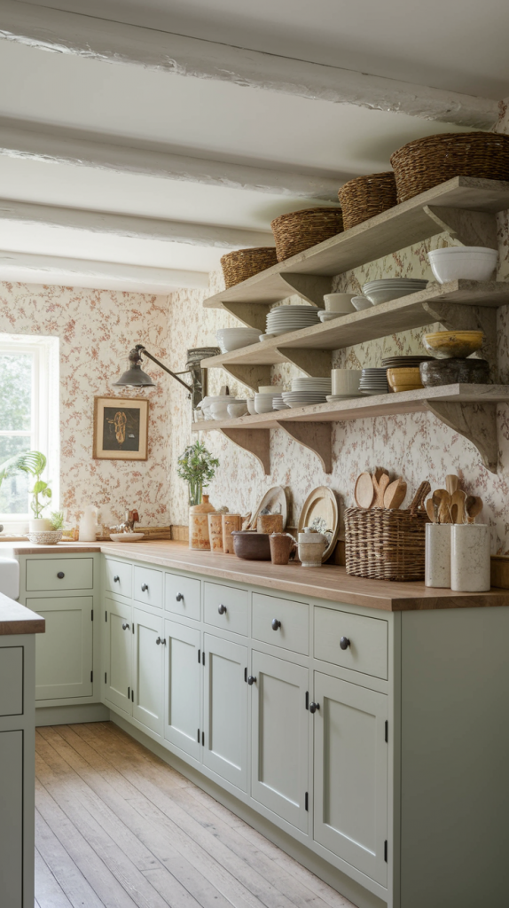 From Vintage Charm to Modern Whimsy: 30 Cottage Core Kitchen Inspirations You’ll Love